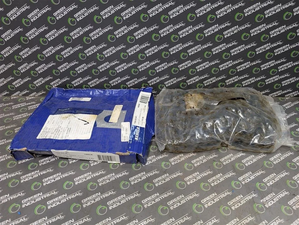 Renold 100A1CX10FT Cottered Roller Chain 10 Feet 1-1/4" Pitch New NIB