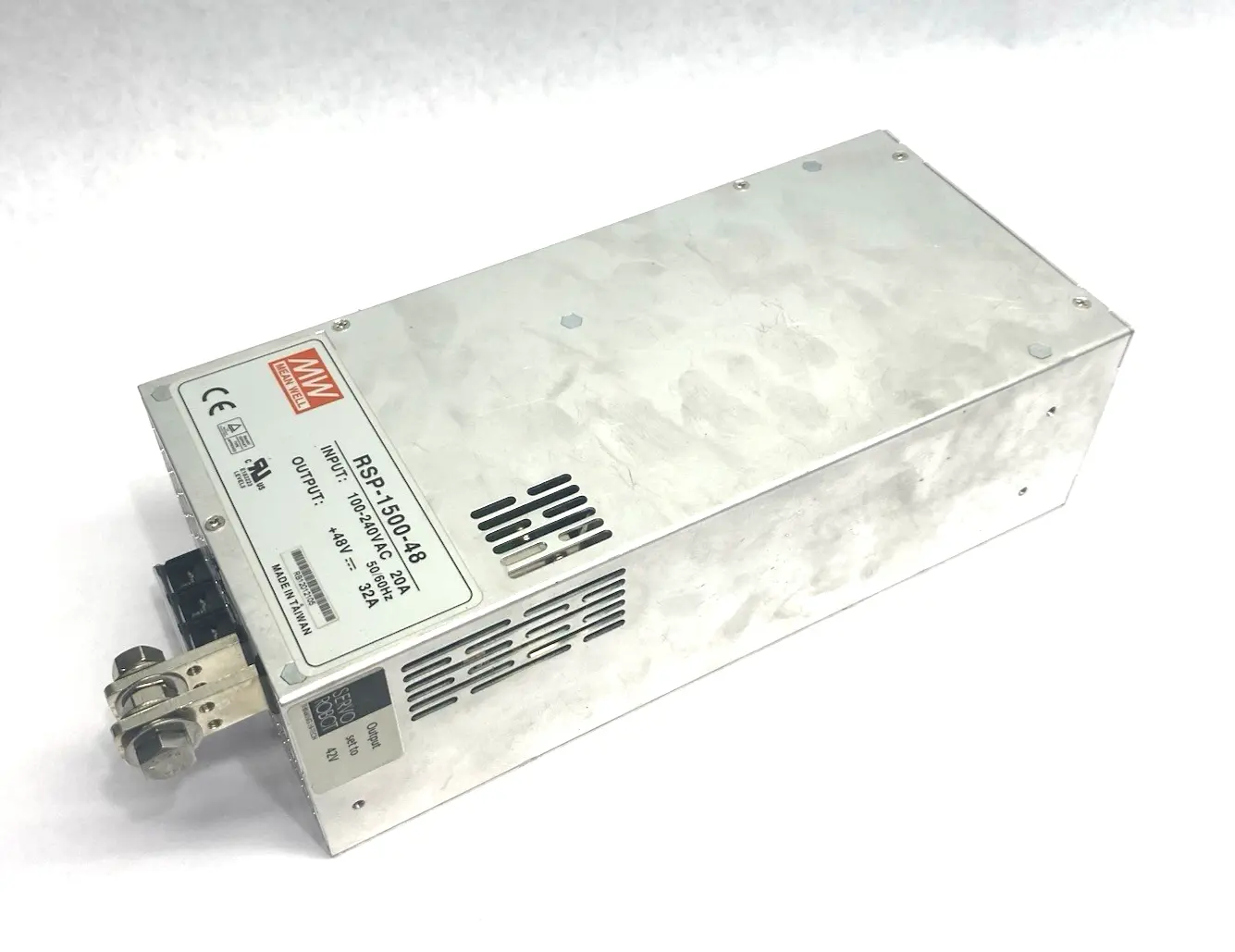 Used Meanwell Enclosed AC-DC Power Supply, Chassis Mount AC/DC Power Supplies Michigan US | Maverick Industrial Sales #1393376