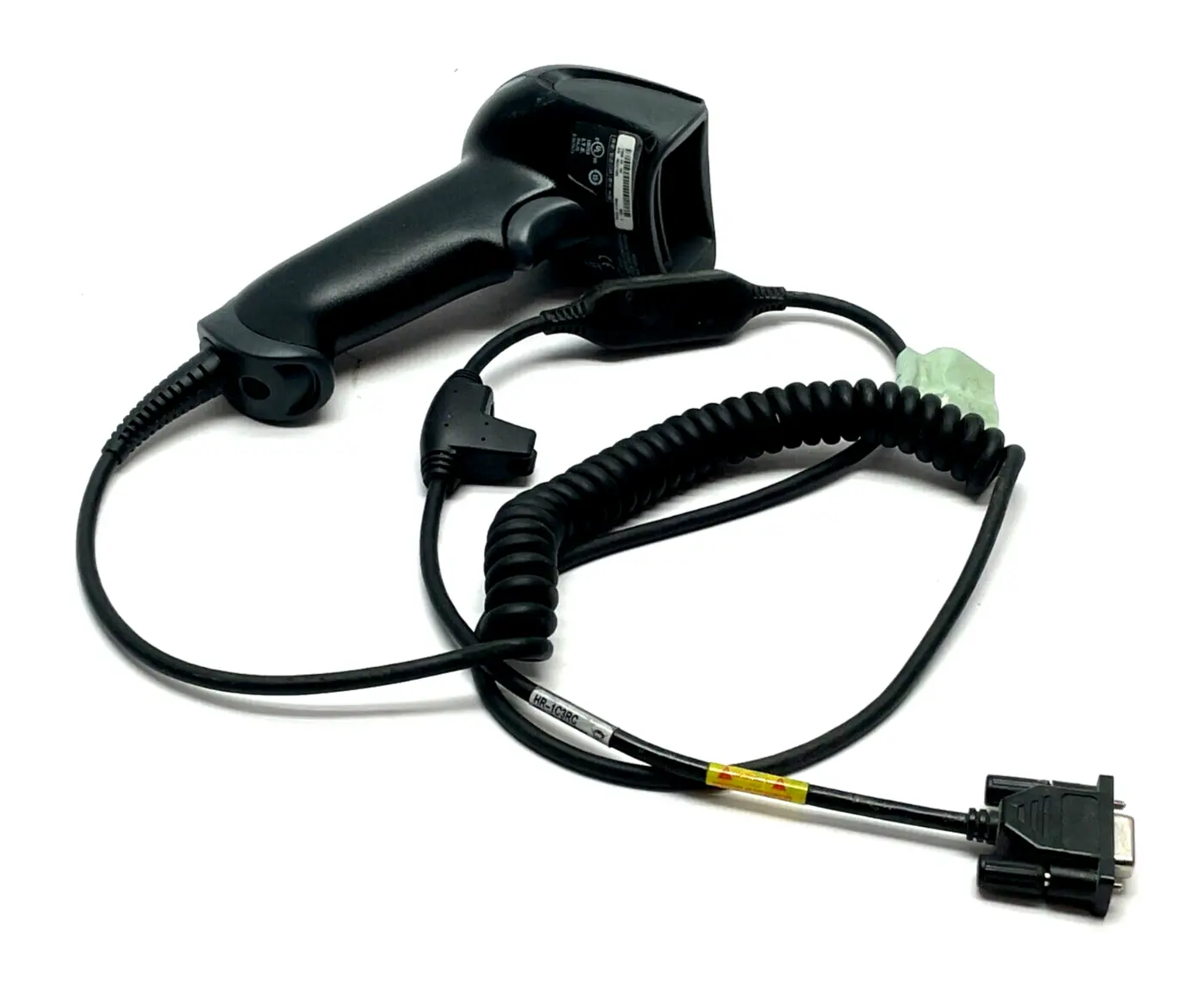USED KEYENCE REV. E HANDHELD CODE READER STANDARD, WIRED W/ HR-1C3RC CABLE