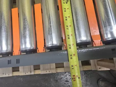 New | in-Stock 2018 INTELLIGRATED LIVE ROLLER CONVEYOR - V-BELT Roller Conveyors Wisconsin US | Packer City Sales #1297897