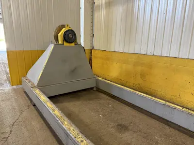 120" SWING X 208" LONG WELDING SYSTEMS HEADSTOCK & TAILSTOCK POWERED WELDING POSITIONER / PIPE ROLLER: YOBRO #23957