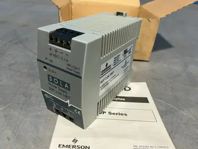 Used SOLA HD / EMERSON SDP 224100T DIN Rail Power Supplies Ohio US | HGR 24 #1549597