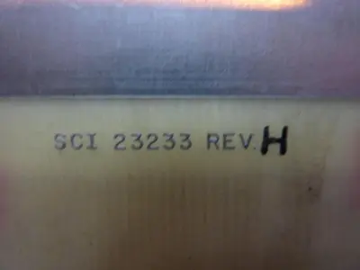 USED SCI 23233 REV H