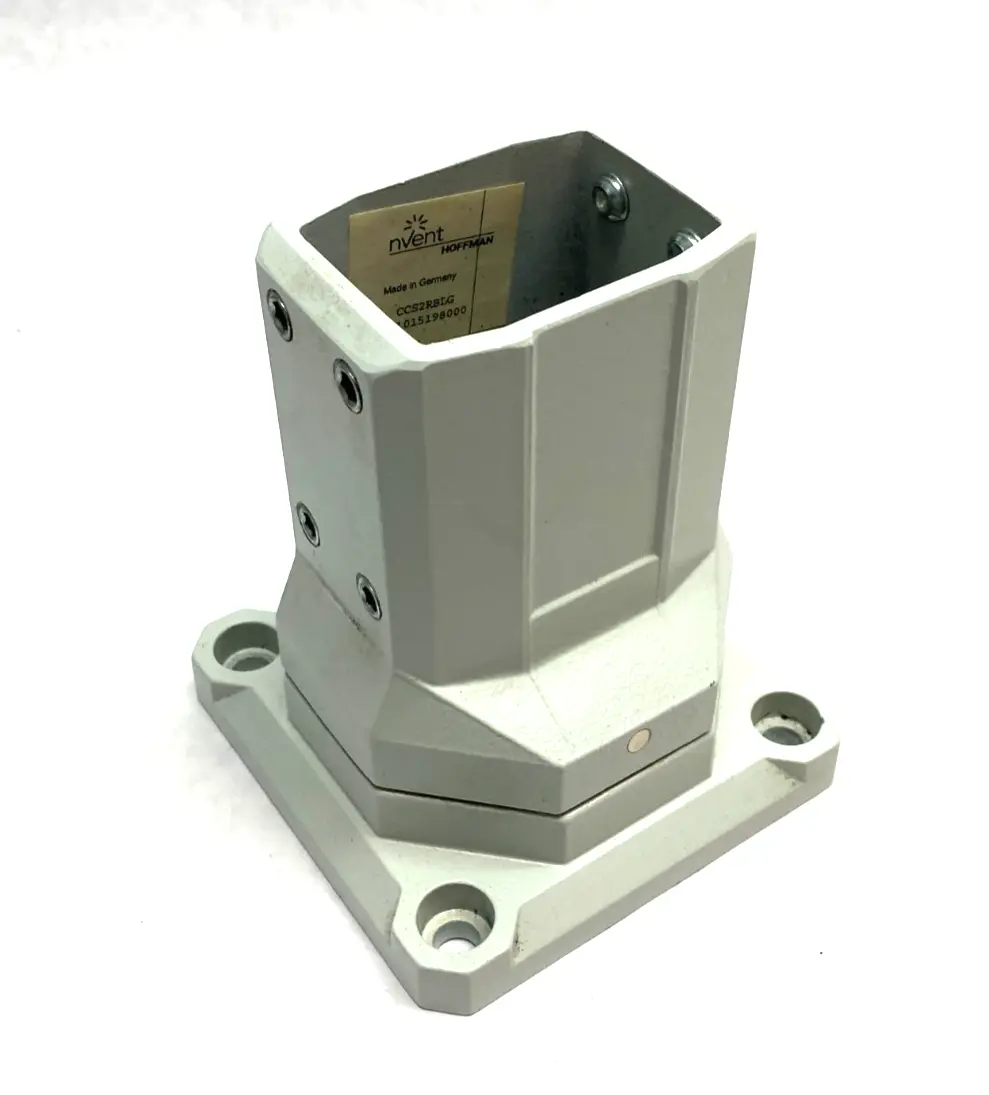 USED HOFFMAN NVENT COMPACT ROTATIONAL BASE FOR PENDANT ARM 45MM X 60MM