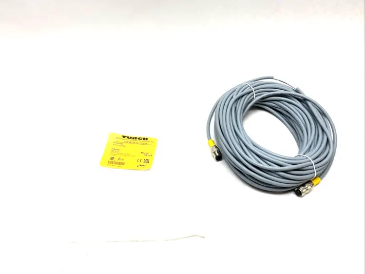 Used TURCK EUROFAST DOUBLE ENDED CORDSET 4-PIN M12 20M U2172-21 Cable & Wire | Maverick Industrial Sales #1101913