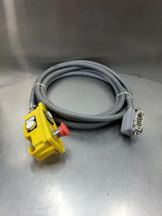 Used Schneider Electric 72X1 4-Button Control Pendant w/ILME MHO10L20 Terminal Crane Accessories South Carolina US | Palmetto Automation #1159431