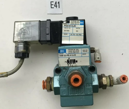 Used Mac 55B-22-PE-612JD Valves/Fittings Indiana US | J&J Industrial Supply #540587