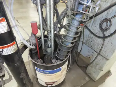 Graco 617300 Thermo-O-Flow Hot Melt Pail Unloader Extrusion Pump 5 Gal 480VAC
