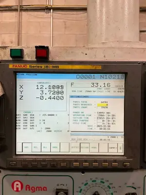 Used 2007 AGMA VMC-158 Vertical Machining Centers Ontario CA | Aucto #715466
