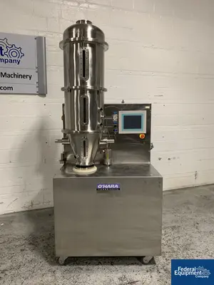 USED O'HARA O'Hara Fluid Bed Dryer, S/S, Model FBDG-5KG