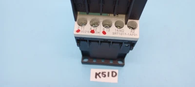USED Siemens ' 3RT1017-1AF01 Circuit Breaker
