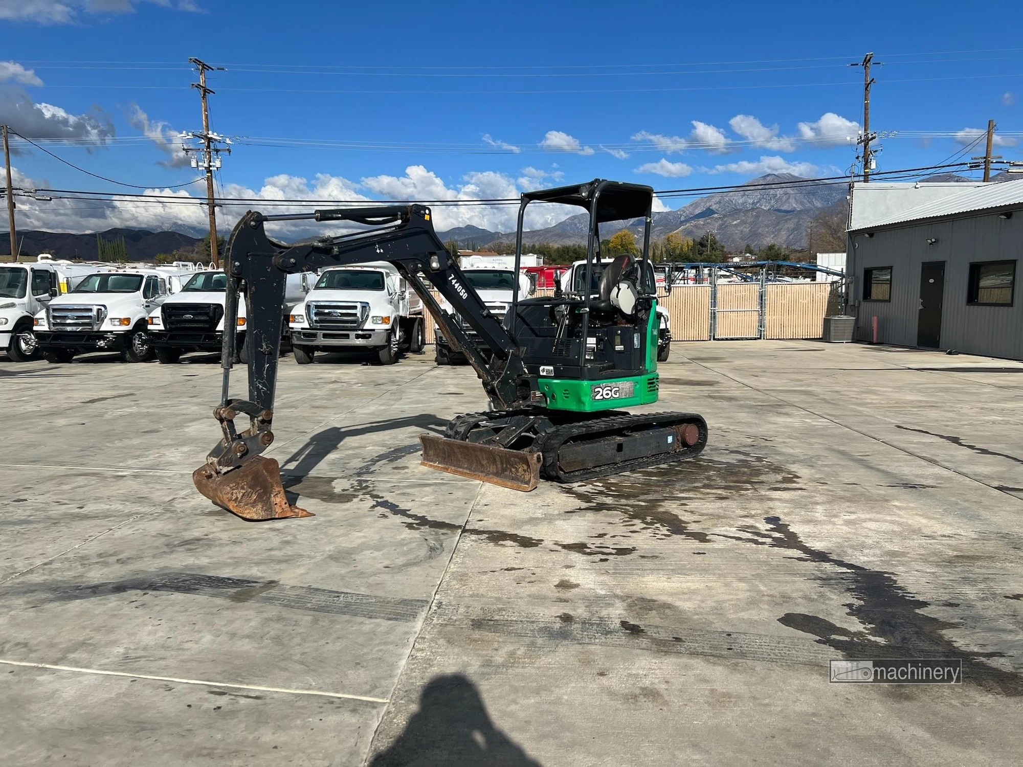 Used 2015 DEERE 26G Crawler Excavators - Mini California US | Lillo Machinery #1403769