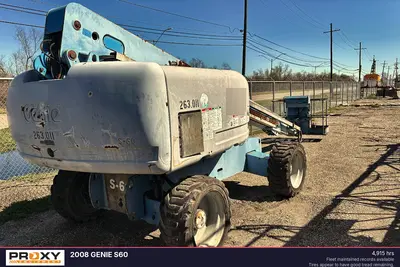 Used 2008 GENIE S60 Manlifts Louisiana US | Proxy Equipment #1377705