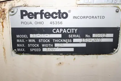 Used PERFECTO _UNKNOWN_ Coil Feed Lines Ohio US | D & D Industries #1349144