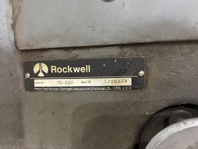 USED ROCKWELL 70-6X0