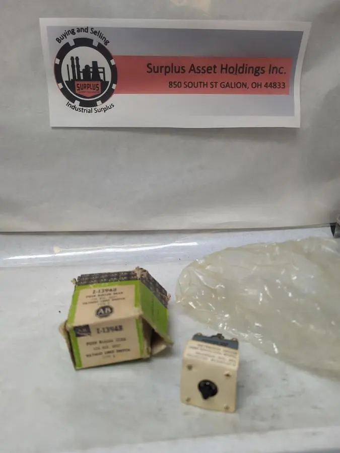 New | in-Stock ALLEN-BRADLEY Z-13948 Miscellaneous Equipment (Electrical & Power) Ohio US | Surplus Asset Holdings #1241679
