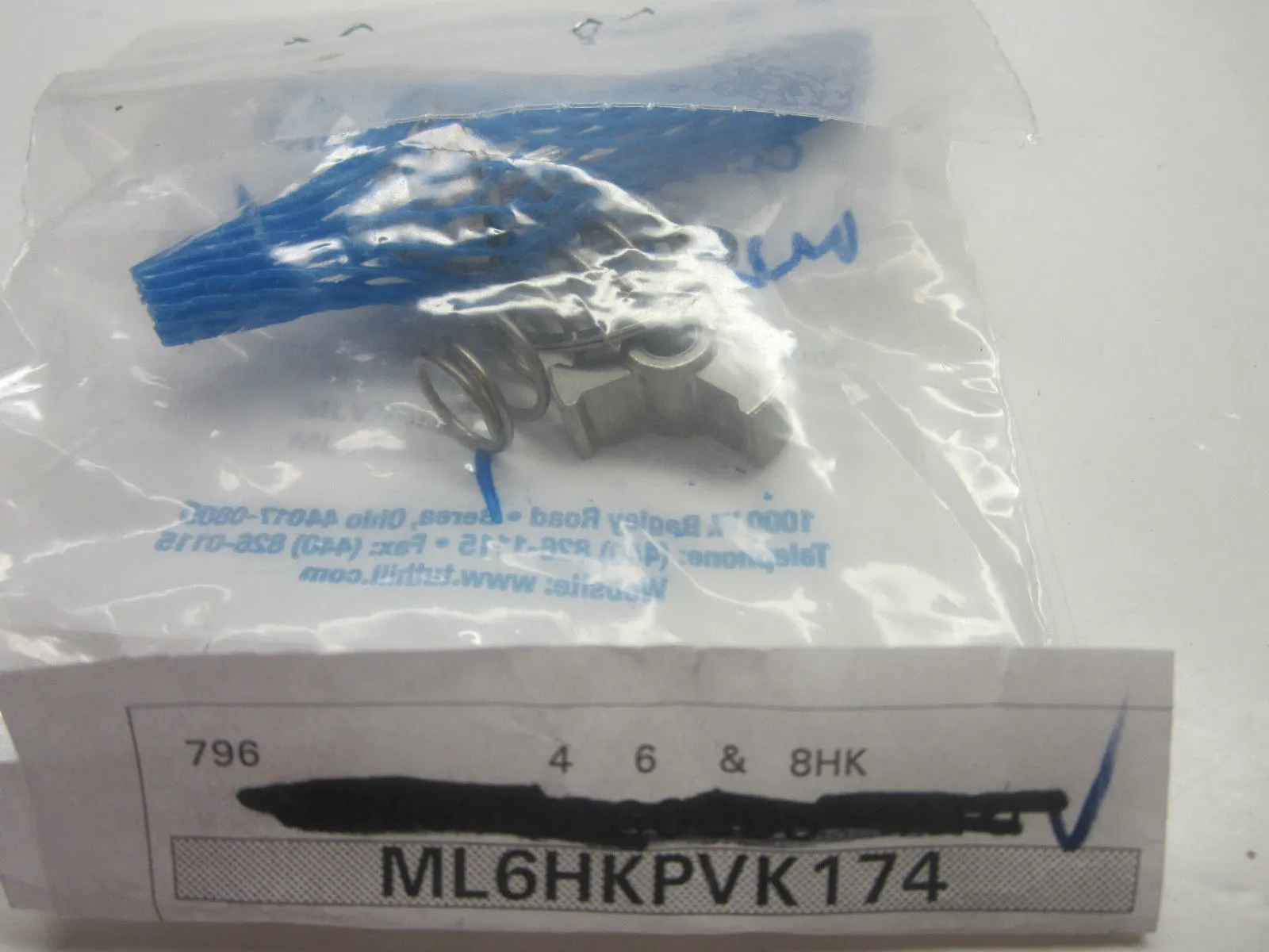 New Tuthill Hansen ML6HKPVK174 Valve Kit