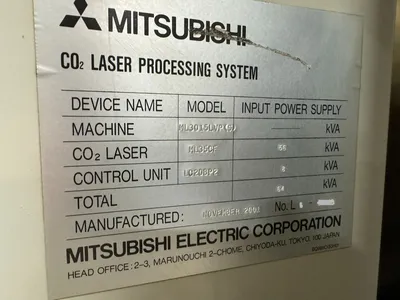 2001 MITSUBISHI ML-3015LVP Lasers, CNC | Westbrook Engineering (17)
