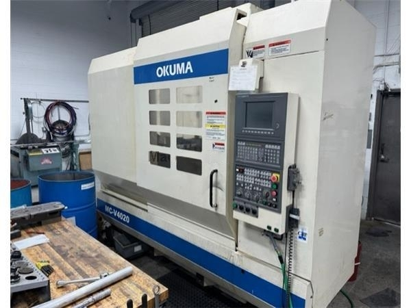 Used 2000 OKUMA MC-V4020 Vertical Machining Centers California US | Deal Makers Machinery #395370