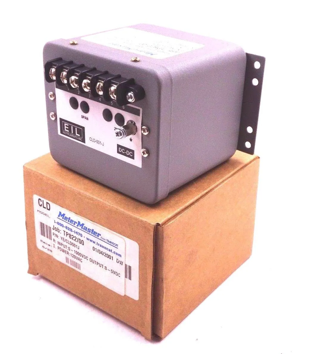NEW EIL INSTRUMENTS CLD-001-J ISOLATION TRANSDUCER