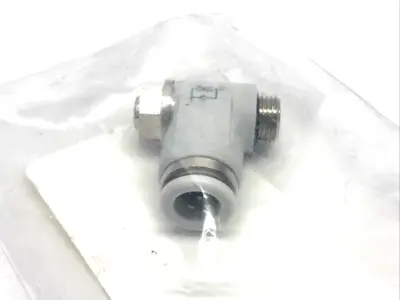R980025644 | Bosch Rexroth  HP2/E Pneumatic Flow Control Fitting Kit, 8mm Tube 2-PK - New – Open box