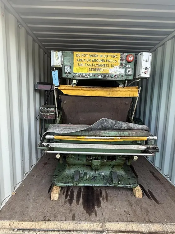 Used THOMSON NATIONAL PRESS COMPANY 8-6 ACDM Die Cutting Presses Minnesota US | Source Machinery Sales #1341175