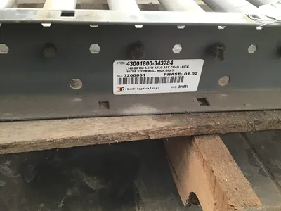 Intelligrated 43001800-343784 Roller Conveyor 140 GR138 3.5/”H 12’LG ASY