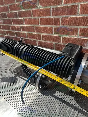Unbranded  Diffusion Pump 8" x 36" w/ 4" Stainless Steel Elbow