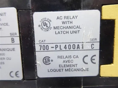 Allen Bradley 700-P400A1 AC Relay Series C Used