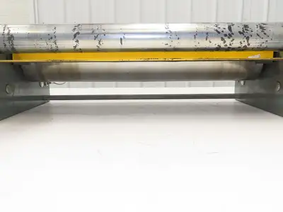 Hytrol 24" Slider Bed Belt Conveyor Take-Up Tail Pulley Assembly 4" Pulley