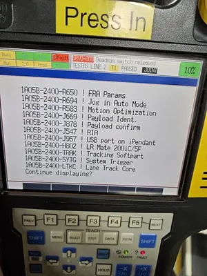 USED 2008 FANUC LR MATE 200IC/5F