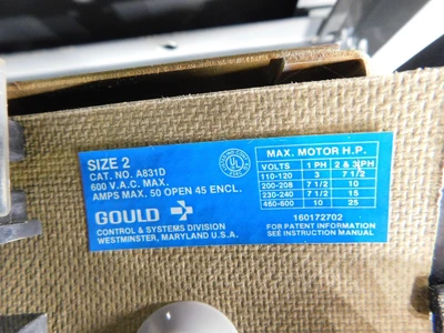 Used GOULD 5640-V1A-0-106-C-0 Starters Ohio US | Equipment Recovery Corp. #1330720