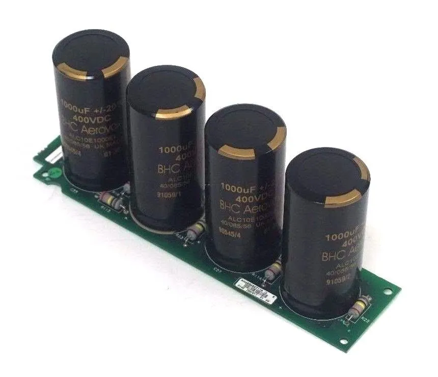 USED EUROTHERM DRIVES AH465468T118 CAPACITOR BOARD