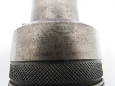WES 3 B 20x16 M27 Quick Change Torque Control Tapping Adapter Tap Sz M20 13/16"