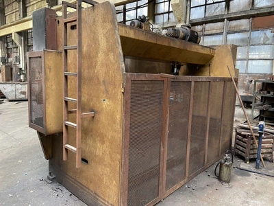 HATEBUR CNC Press Brake, in good working condition, visible under power