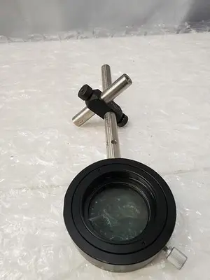 MELLES GRIOT ROTATION MOUNT WIHT OPTICAL POST AND NEW FOCUS 9935