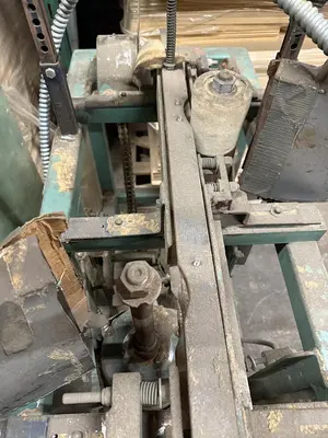 CLINE MACHINE DOUBLE-SIDED FEED-THRU "PUMP/PNEUMATIC SLEEVE" SMALL PARTS SANDER
