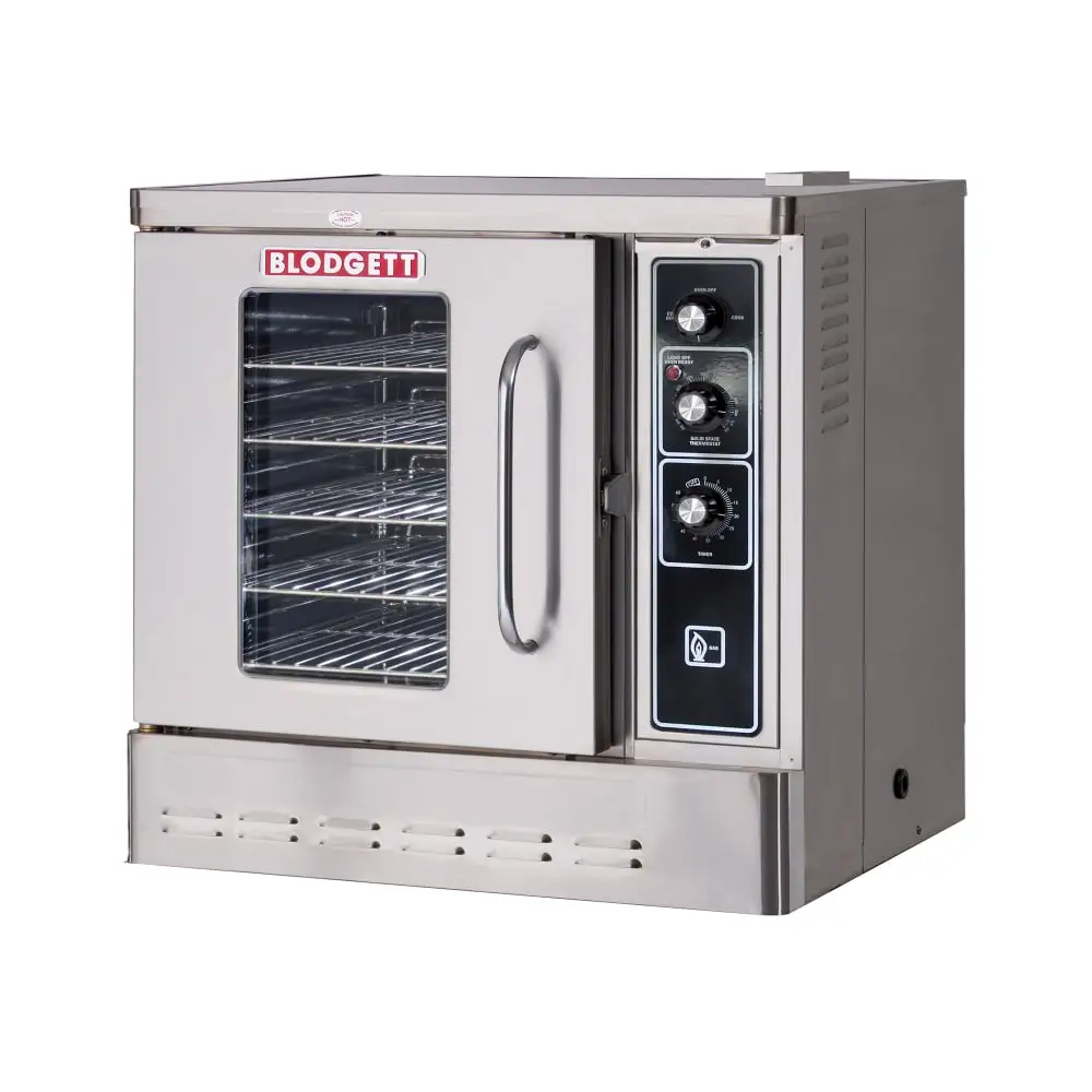 Blodgett DFG-50 BASE Single Half Size Natural Gas Convection Oven - 27,500 BTU