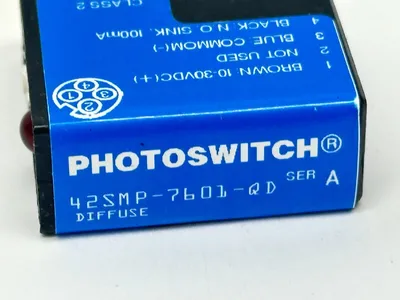 42SMP-7601-QD | Allen Bradley  Ser A Photoswitch Diffuse Sensor - Used