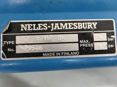 USED Jamesbury BJ8/15U