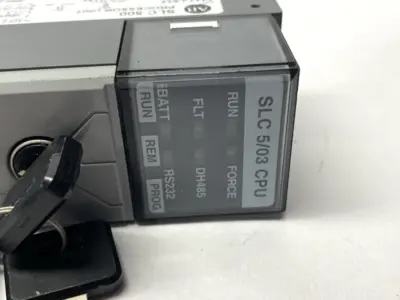 USED ALLEN-BRADLEY SER. E REV. D SLC 500 PROCESSOR UNIT 1747-OS302 SER. C
