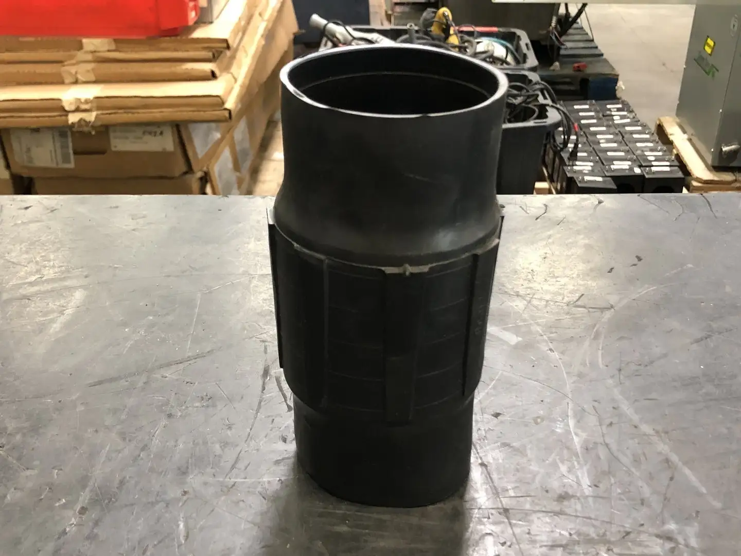 3" Threaded PVC-Coated Conduit Coupling