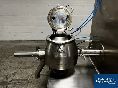 USED Cos.Mec 15 Liter Cos.Mec High Shear Mixer, Model MGR15 Lab