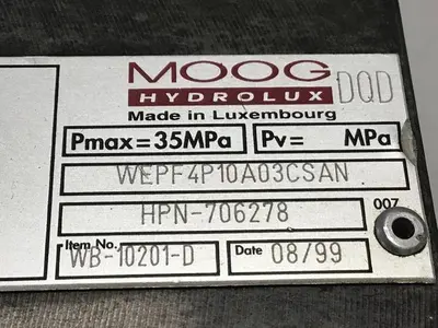 USED MOOG WEPF4P10A03CSAN