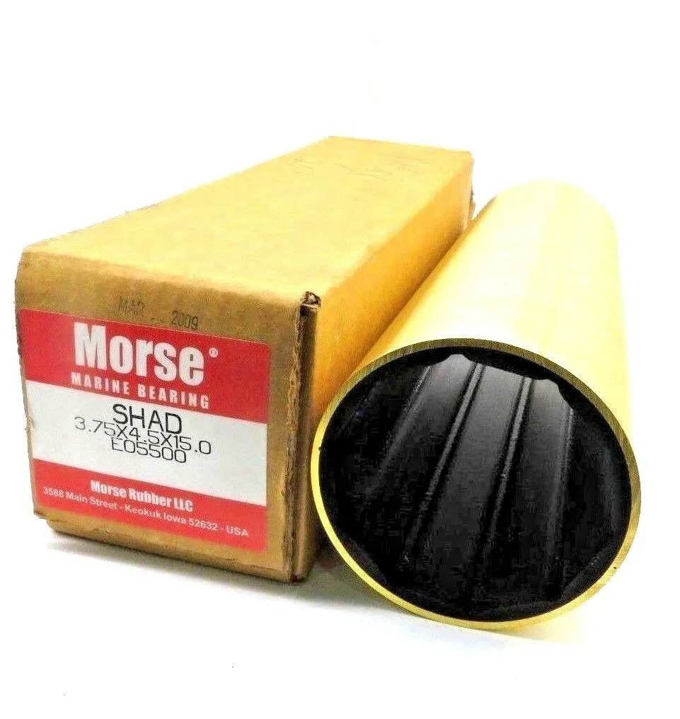 NEW MORSE E05500 SHAD 3.75X4.5X15.0 MARINE BEARING