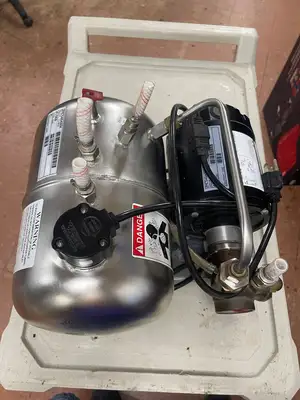 Used McCann's Used McCann's E200397 E-Series Fastflow Drink Carbonator - 115V Beverage Carbonation Equipment Illinois US | Falcon Restaurant Supply #1375597