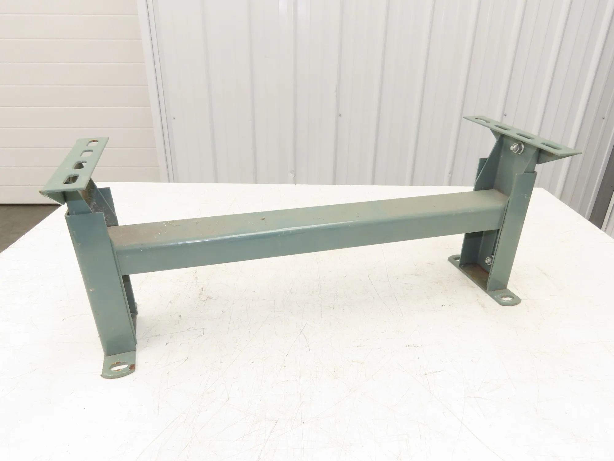 Hytrol MS-2 24"W Conveyor Leg Stationary Floor Support 10" to 13"H