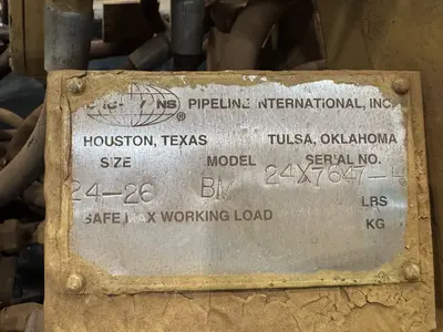 CRC-Evans 36″ Pipe Bender