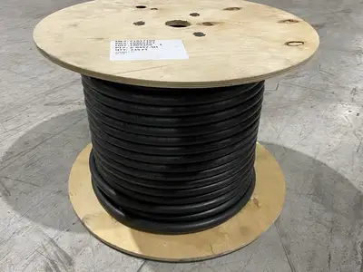 USED BASIC WIRE AND CABLE CONTROL CABLE 12AWG STRAND. 0.60" OD ROLL OF 235'