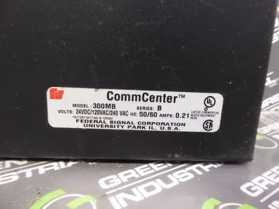 Federal Signal 300MB CommCenter Digital Message Center Used